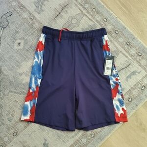 NWT Vineyard Vines Boys Performance Athletic Shorts Tide Blue SzL